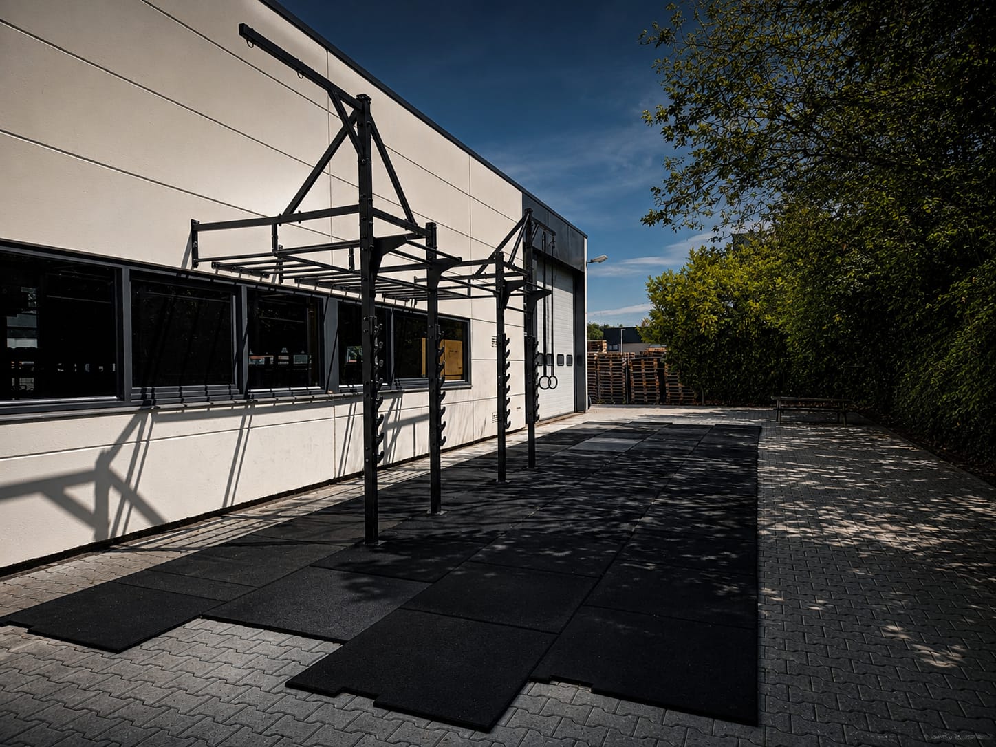 De buitenrig naast TrainingsstudioNL